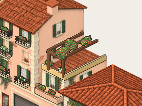 Finestre e balconi di Villaggio