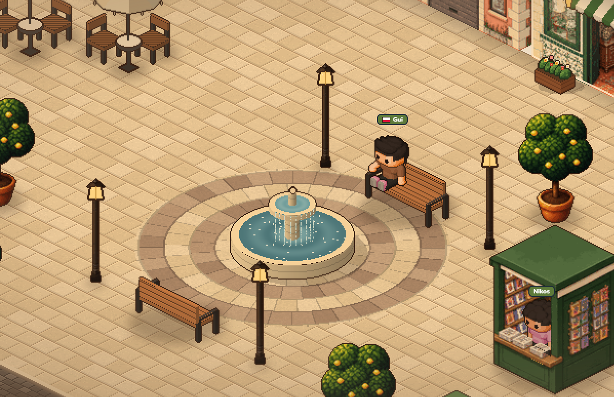 La fontana della piazza